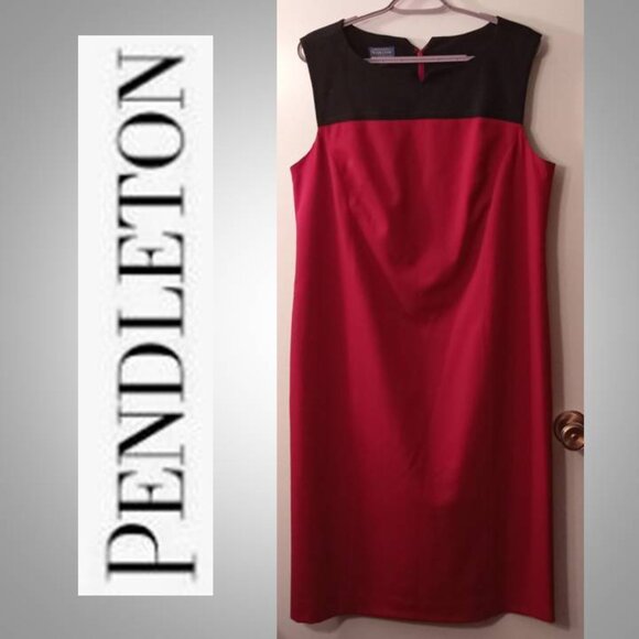 Pendleton Dresses & Skirts - Pendelton virgin wool sleeveless dress size 14